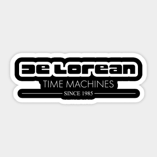 Time Machines Sticker